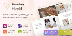 دانلود قالب Femina Health برای وردپرس