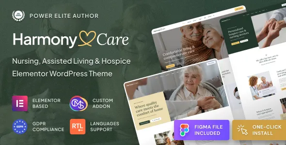 دانلود Harmony Care قالب پرستاری و مراقبت از سالمندان وردپرس