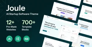 دانلود Joule قالب استارتاپ وردپرس