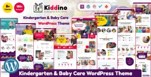 دانلود Kiddino قالب مدرسه و مهدکودک وردپرس