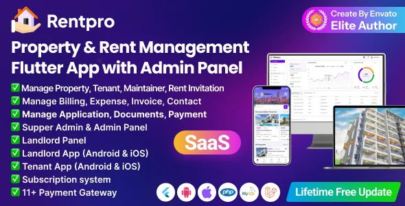 دانلود RentPro سیستم مدیریت ملک و اجاره