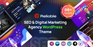 دانلود Reliable قالب سئو و دیجیتال مارکتینگ وردپرس
