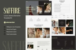 دانلود کیت قالب المنتور Saffire
