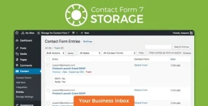 دانلود افزونه Storage for Contact Form CF7 ذخیره فرم تماس 7