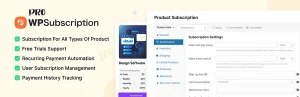 دانلود افزونه WPSubscription Pro برای وردپرس