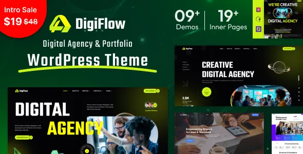 دانلود قالب DigiFlow برای وردپرس