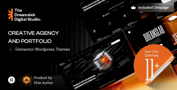 دانلود Dreamslab قالب نمونه کار و پورتفولیو وردپرس