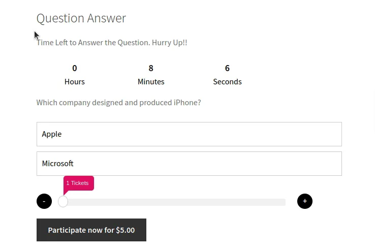 دانلود افزونه Giveaway برای ووکامرس