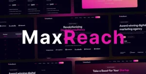 دانلود MaxReach مکس ریچ قالب سئو وردپرس