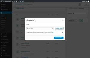 دانلود افزونه Merge Orders برای ووکامرس