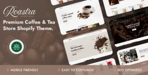 دانلود قالب Roastra برای شاپیفای