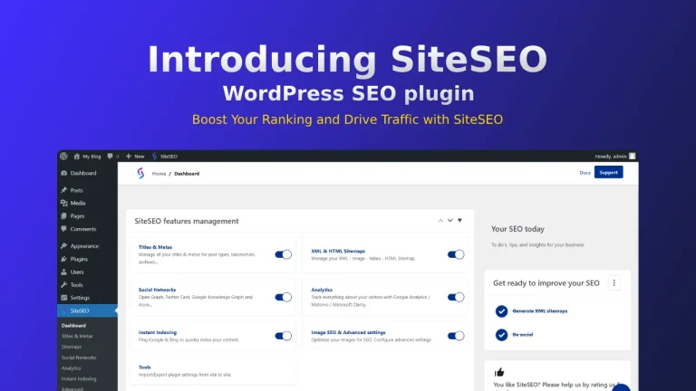 دانلود افزونه SiteSEO Pro برای وردپرس