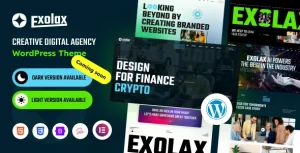 دانلود قالب Exolax برای وردپرس