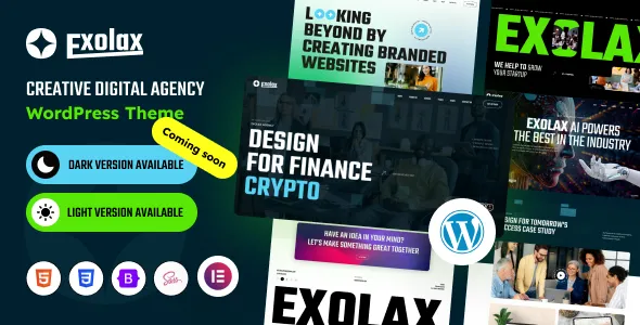 دانلود قالب Exolax برای وردپرس