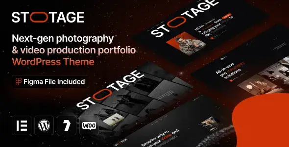 دانلود Stotage قالب ویدیو و عکاسی وردپرس