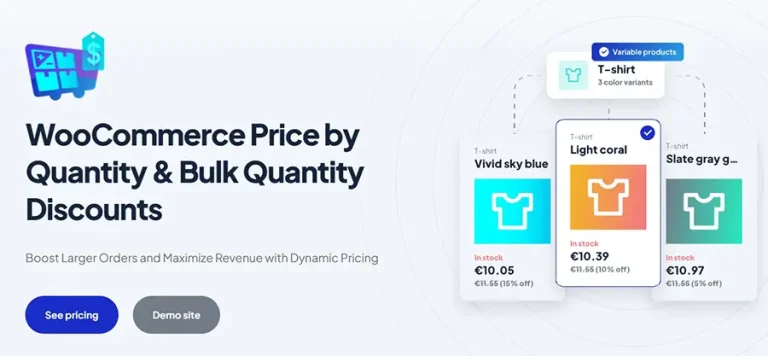 دانلود افزونه WooCommerce Price by Quantity & Bulk Quantity Discounts