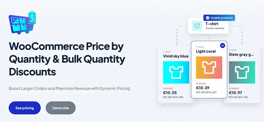 دانلود افزونه WooCommerce Price by Quantity & Bulk Quantity Discounts