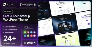 دانلود BrightHub قالب استارتاپ وردپرس