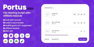 دانلود Portus اسکریپت میزبانی فایل