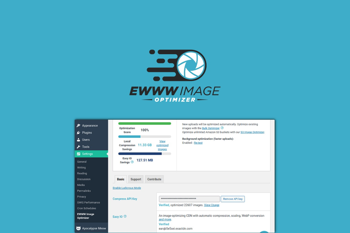 دانلود افزونه EWWW Image Optimizer پرو برای وردپرس