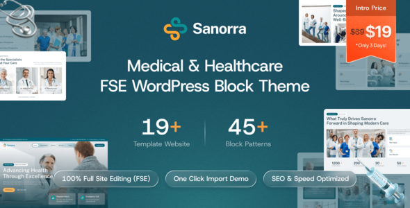 دانلود قالب Sanorra برای وردپرس